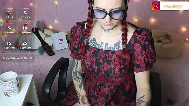 Ginger Stay online show from 4, 2, 2025