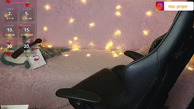 Ginger Stay online show from 6, 3, 2025