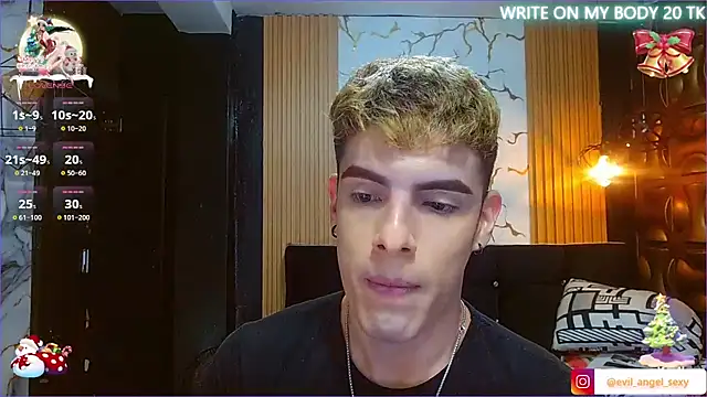 angel sexyevil online show from 21, 12, 2025