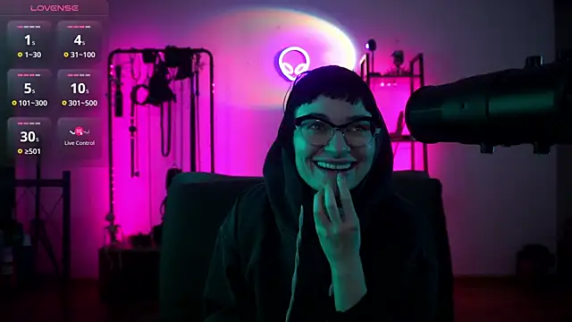 CyberXGoddess online show from 5, 12, 2025