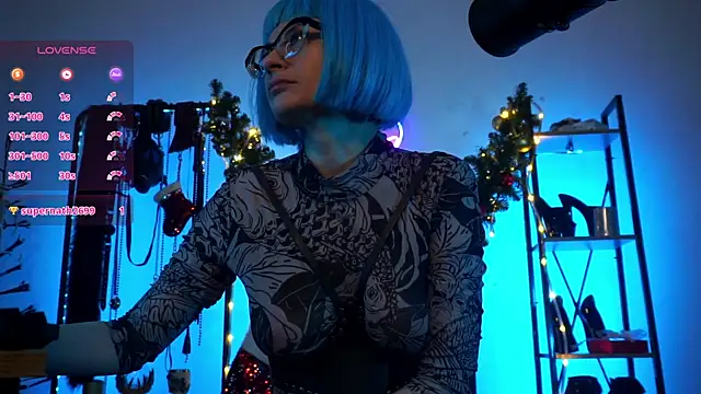 CyberXGoddess online show from 18, 12, 2025