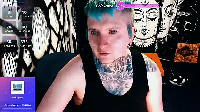 Marieblueeyes online show from 8, 4, 2026