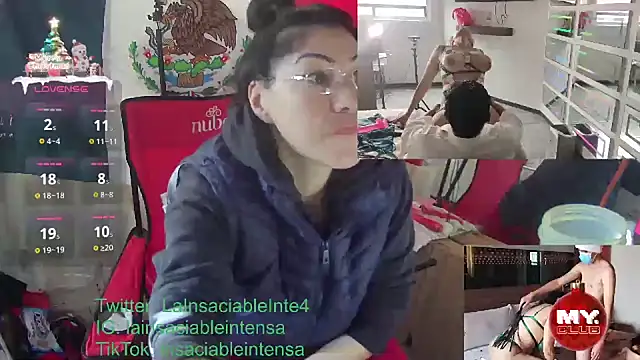 LaInsaciableIntensa online show from 19, 1, 2025