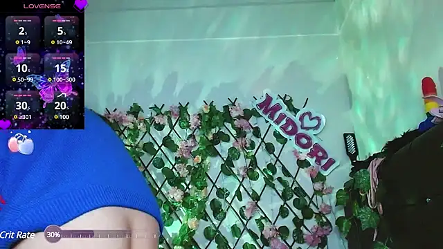 MidoriQuiinn online show from 20, 1, 2025