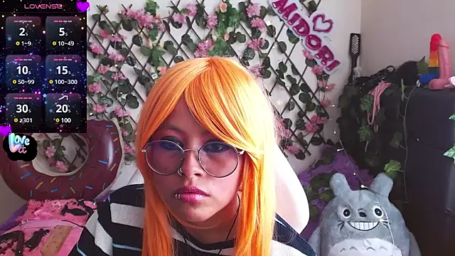 MidoriQuiinn online show from 27, 1, 2025