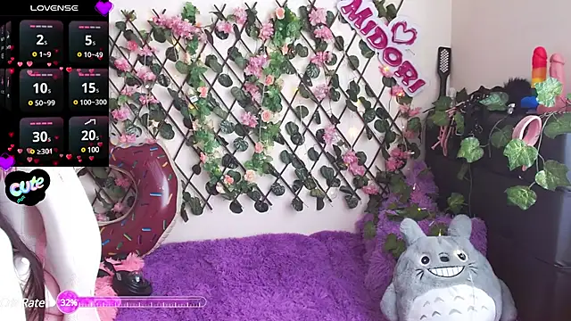 MidoriQuiinn online show from 3, 2, 2025