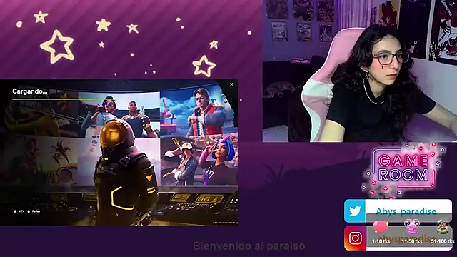 Abysparadise online show from 5, 12, 2025