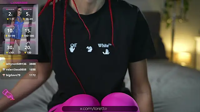 Lorettelorena online show from 20, 2, 2025