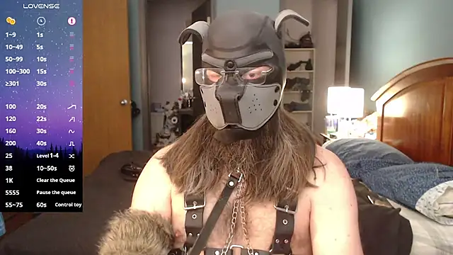 kinkywolf429 online show from 23, 2, 2025