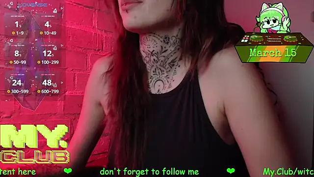 Witch Emma online show from 15, 3, 2026