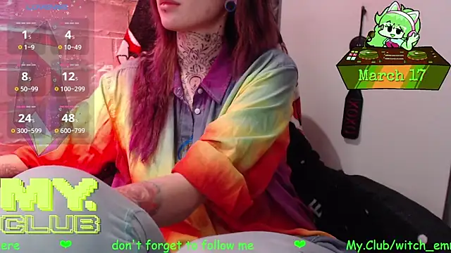 Witch Emma online show from 17, 3, 2026