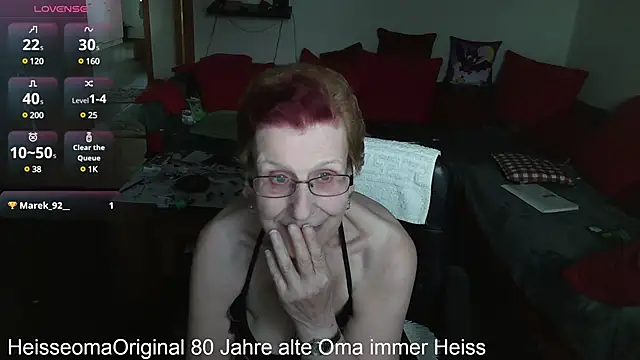 Snapshot of HeisseomaOriginal chatting on 14, 3, 2025 HeisseomaOriginal online show from 14, 3, 2025