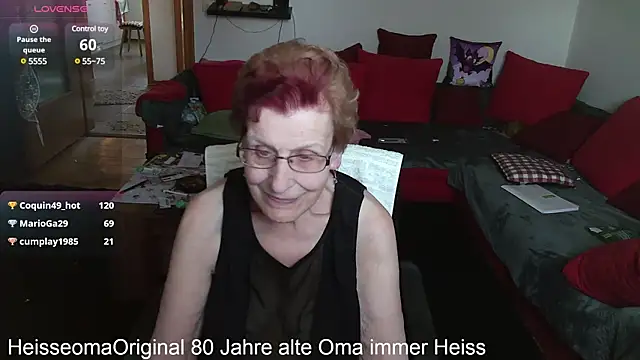 Snapshot of HeisseomaOriginal chatting on 16, 3, 2025 HeisseomaOriginal online show from 16, 3, 2025
