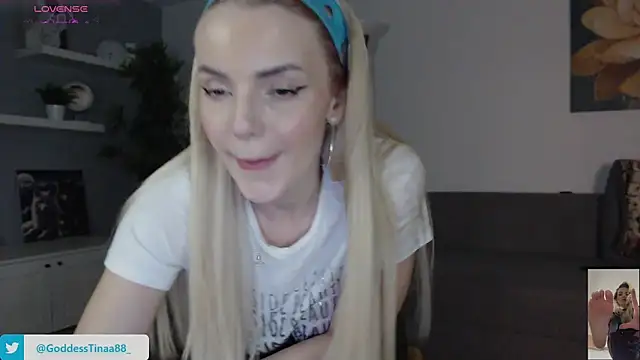 Goddess Tina online show from 9, 3, 2025