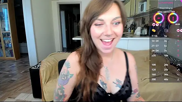 Snapshot of StacyTigerr chatting on 8, 10, 2025 StacyTigerr online show from 8, 10, 2025