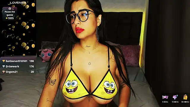 lovely violet13 online show from 27, 1, 2025