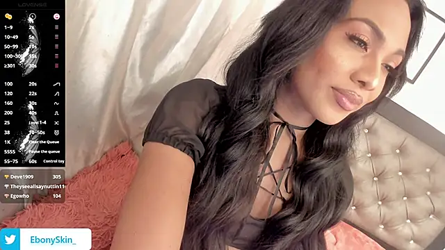 EbonySkin online show from 23, 1, 2025