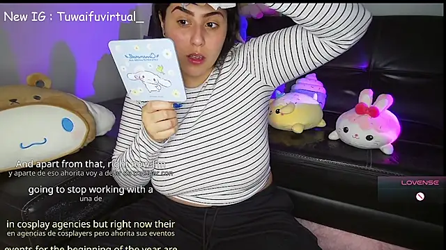 TuWaifuVirtual1 online show from 17, 1, 2026