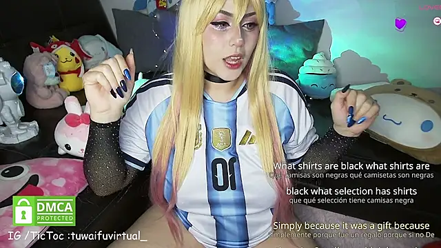 TuWaifuVirtual1 online show from 8, 7, 2026