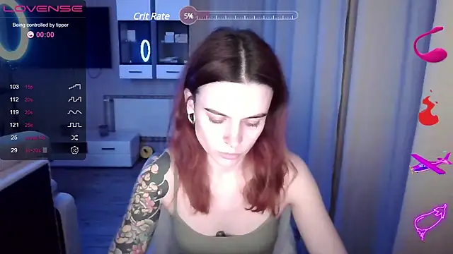 RinaDevil online show from 25, 1, 2025