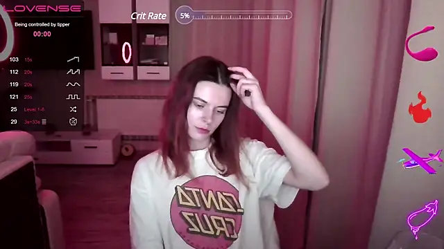 RinaDevil online show from 27, 1, 2025