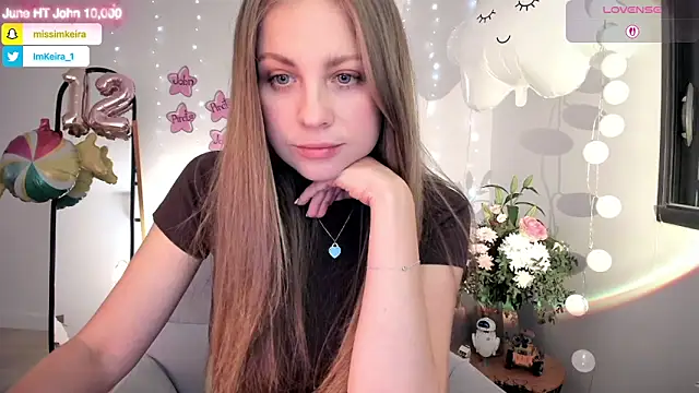 ImKeira online show from 12, 6, 2026