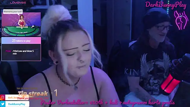 DarkBunnyPlay online show from 29, 12, 2024