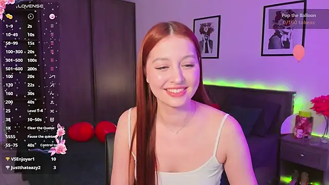 EleanorePeach online show from 27, 2, 2025