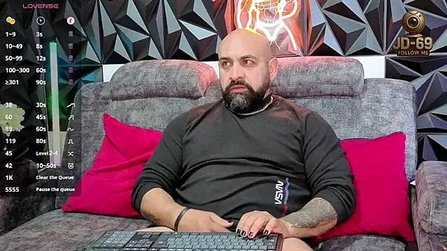 Snapshot of JD-69 chatting on 15, 10, 2025 JD-69 online show from 15, 10, 2025